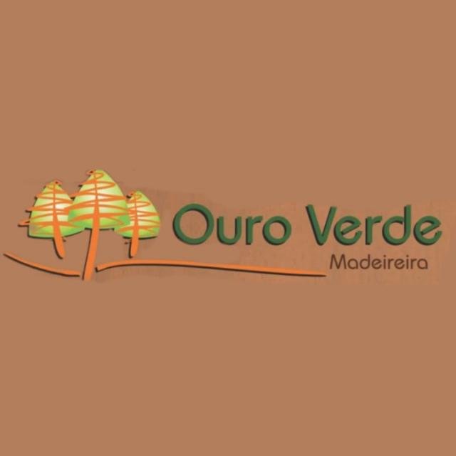 Logomarca Ouro Verde Madeireira